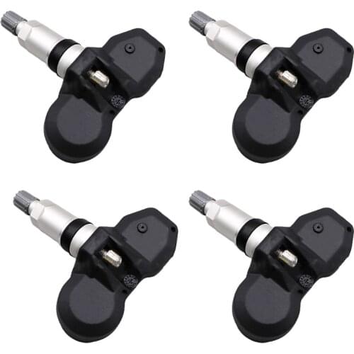 4 Pieces TPMS Sensor 3AA907275B 3AA907275 Tire Pressure Monitoring System Replacement Compatible with A udi V olkswagen