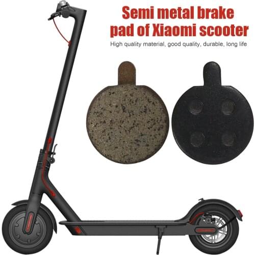 2pcs Electric Scooter Friction Plates for Xiaomi M365 Pro Kick Scooter Half-metallic Brake Pads Skateboard Replacement Parts
