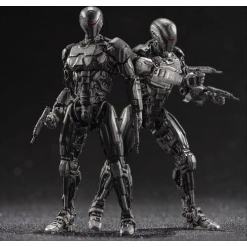 HiYa Toys 1:18 LR0088 RoboCop 2014 EM-208 AI Robot Figure Collectible
