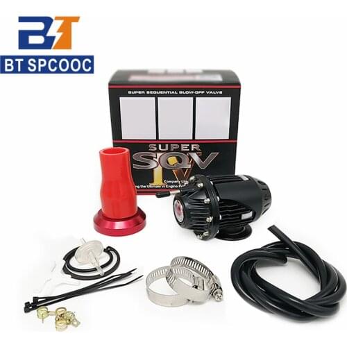 Spcooc Blow Off Valve Kit Car Modified SQV 4IV EngineTurbo-charged For VW Golf4 Bora ea111 engine 1.8T External Relief Valve Kit