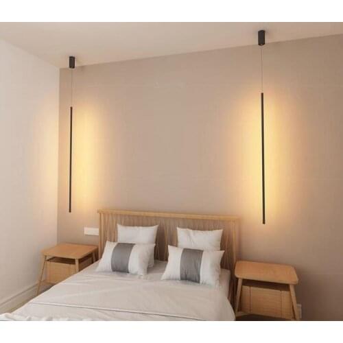 Nordic postmodern chandelier Minimalist lines light Fixture Fashion Lamps Dining Room Restaurant Bedroom Living Room light