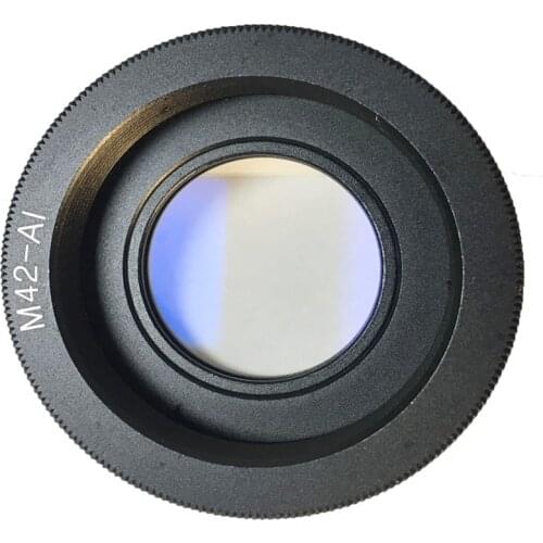 M42 lens Adapter Ring M42-AI Glass for M42 lens to Nikon Mount with Infinity Focus Glass DSLR Camera d3100 d3300 d7100