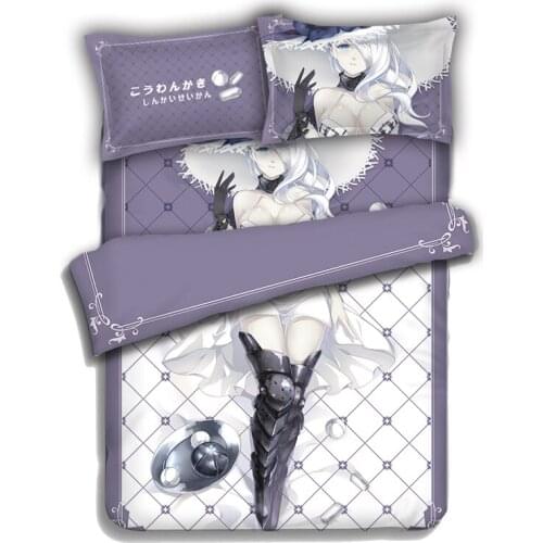 Japanese Anime Collection Bedding Sheet Bedding Sets Bedcover Pillow Case 4PCS