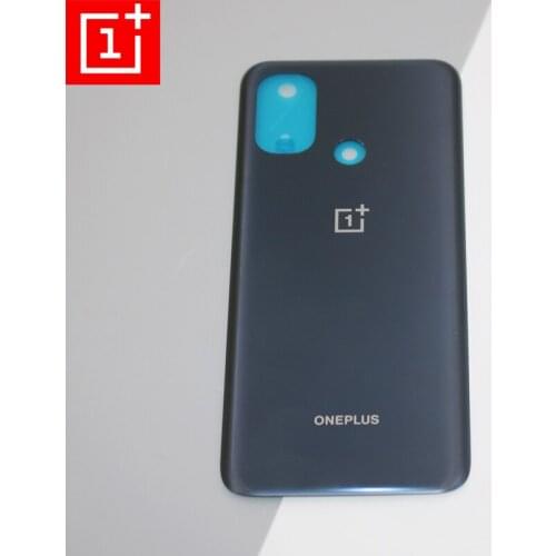 Original Oneplus Battery Back Cover Phone Plastic Replacement Repair Parts For OnePlus 1+ Nord N100 With Logo 6.52" Back Housing