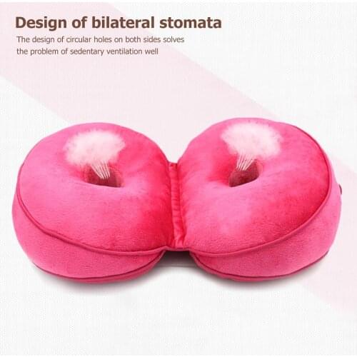 Multifunctional Dual Comfort Massage Cushion Memory Foam Hip Lift Seat Cushions Memory Foam of Hip Lift Seat Cushion
