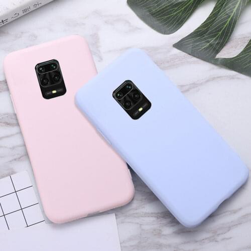 Candy Color For Xiaomi Redmi Note 9S 9 Pro Case Shockproof Silicone Cover For Redmi Note 9S Redmi9 Phone Case Redmi 9 Note 9 Pro