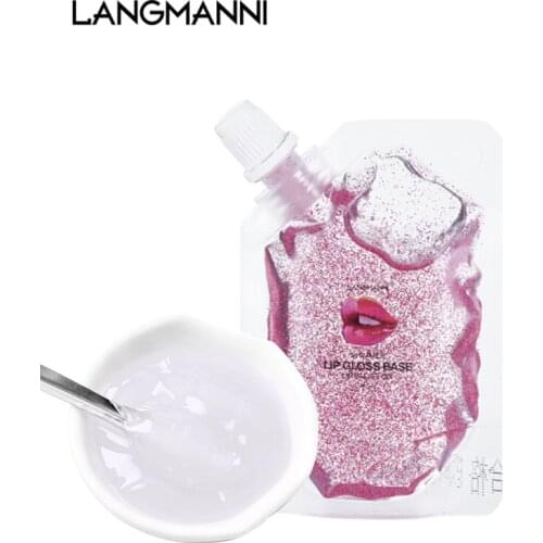 20ml Clear Lip Gloss Base Oil Non-Stick DIY Lipstick Material Gel For Lips Gloss Handmade Liquid Lipstick Lip Glazed Tint TSLM1