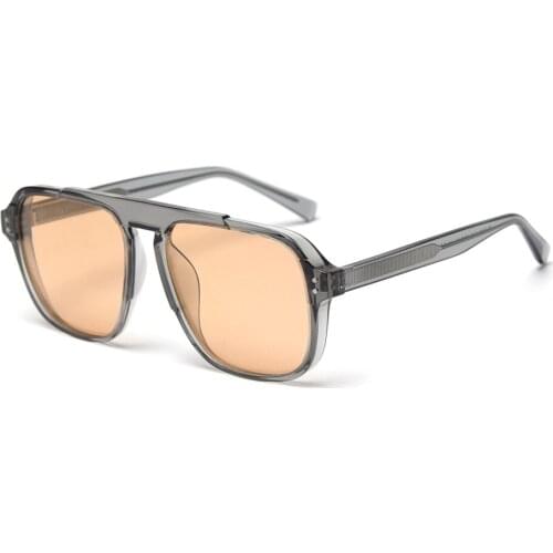 Veshion Clear Men Square Sunglasses Photochromic 2020 Summer Tr90 Transparent Sun Glasses Polarized Woman Uv400 Korean Style