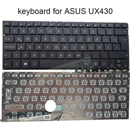 UX430 Latin laptop keyboard for ASUS ZenBook UX430U UX430UA UX430UQ UX430UN LA notebook keyboards pc New sale 2627LA00 NSK-WBLBU