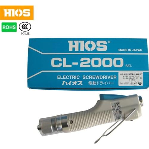 Japan HIOS electric screwdriver, precision small torque screwdriver CL2000, 0.2-2Kgf.cm, 0.02 ~ 0.2N.m