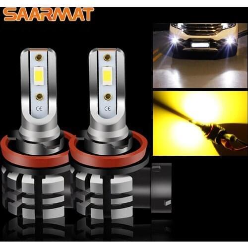 2pcs High power Fog Lamps FOR Honda CR-V Civic Accord Pilot Jazz CRV CR-Z Fit Odyssey Front fog lights H8 H9 H11 LED Bulb white