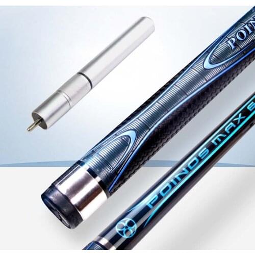 2019 POINOS X6 Maple Cue Stick Billiard Pool Cue Stick 12.75mm Tip with Extension China