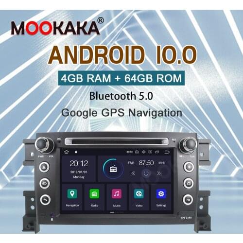 7"HD IPS Touch Screen Android 10 Car DVD Player For Suzuki Grand Vitara Radio Stereo DVD Wifi 4G Steering Wheel Camera DVR Map