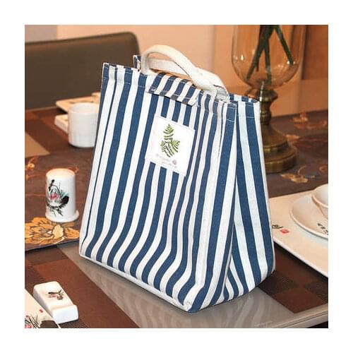 Bento Bag Portable Insulation Bag Aluminum Foil Thickening Large Lunch Box Bag Waterproof Fresh Cloth Bag Portable