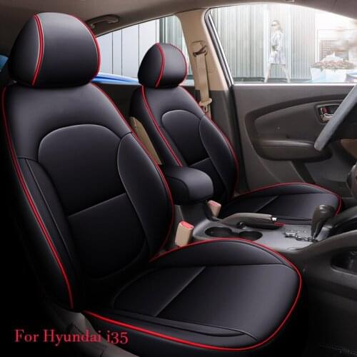 Fashion Car Special Leather Car Seat Covers For Hyundai i35 2010 2011 2012 2013 2014 2015 2016 2017 car styling accessories