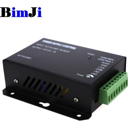 DC 12V 3A New Door Access Control system Switch Power Supply Transformer AC 110~240V Delay time max 15s High Quality