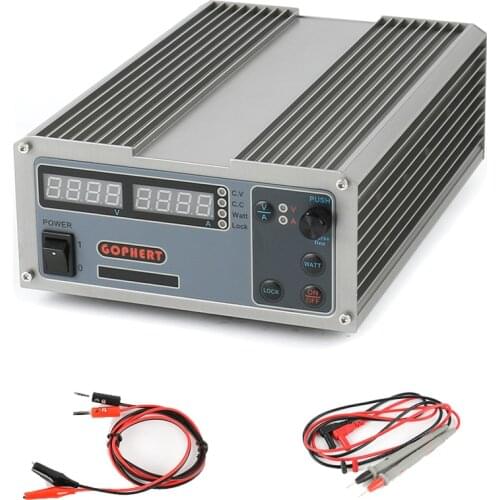 Gophert CPS-6011 DC0-60V 0-11A 660W Steady Mini Digital Adjustable Laboratory OVP/OCP/OTP DC Switching Power Supply