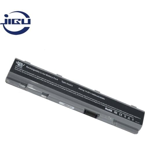 JIGU PA3672U-1BRS PA3672 Laptop Battery For Toshiba Satellite E100 E105 E105-S1402 E105-S1602 E105-S1802 14.8V 4400MAH