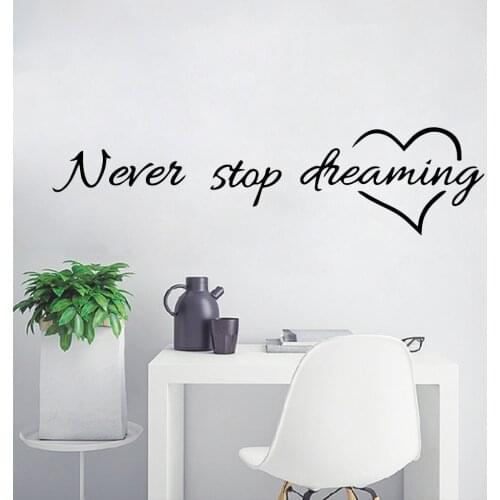 Classic Sentence Quote Wall Sticker Home Decoration Decal For Bedroom Living Room Stickers Mural Vinyl Home Decor Wallpaper