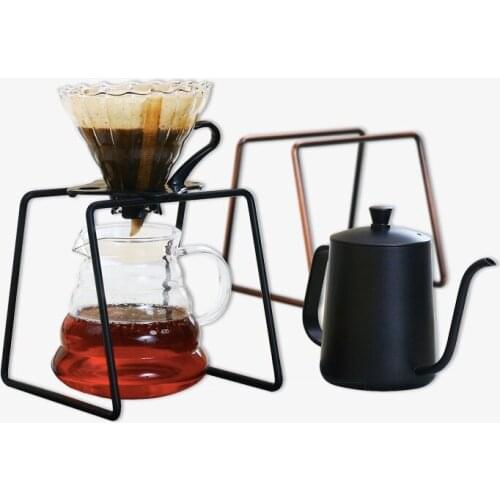 Pour-over coffee steel frame siza/Pour-over coffee steel Frame profile display/stainless steel Dripper coffee cup Rack
