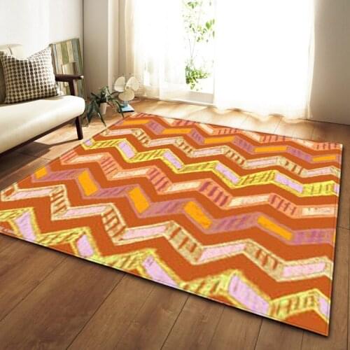 Living Room Bedroom Carpet Crawling Tatami Floor Mat Wavy Line Sofa Mat Household Decorative Products Non Slip Floor Mat
