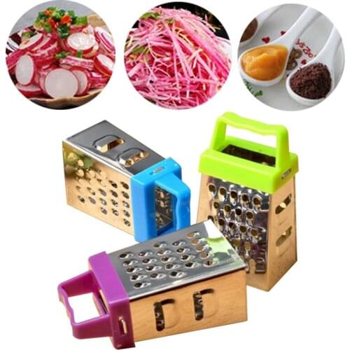 Kitchen Accessories Mini 4 Sides Multifunction Handheld Grater Slicer Small And Versatile Fruit Vegetable Kitchen Accessories