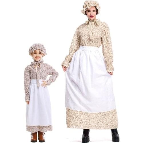 Cute Fairy Tale Little Red Riding Hood Wolf Grandmother Costumes Cosplay Girls Woman Halloween Party Stage Pastoral Fancy Dress