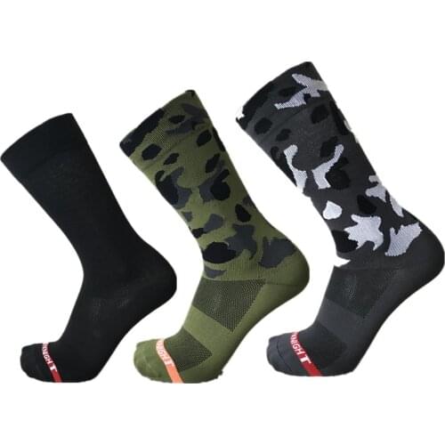 High Quality Compression Pro Mountain Camouflage MTB Cycling Socks Road Bicycle Socks Outdoor Sports Racing Socks