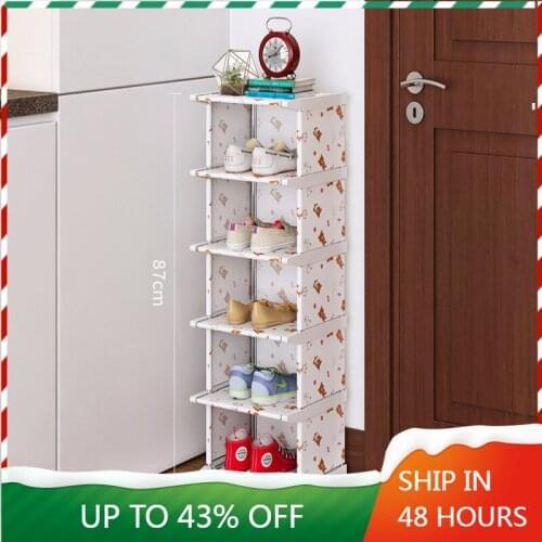 Simple dustproof metal shoe rack shoe cabinet household corner space saving entrance entrance entrance shoe rack storage cabinet