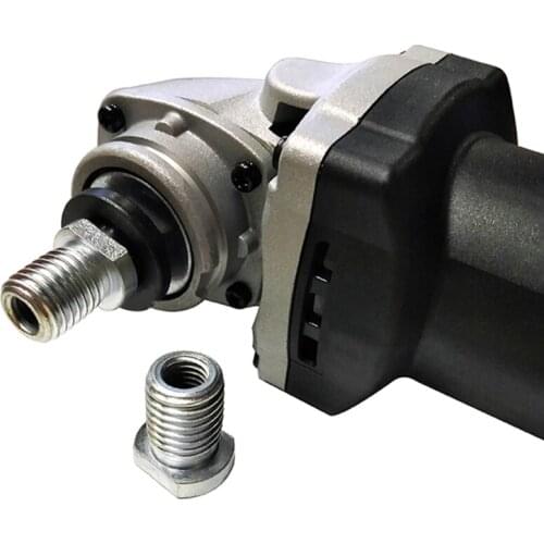 M89B Connecting Rod Power Tools Accessories M10 to M16 Thread Angle Converter Stainless Steel 100 Angle Grinder Adapter