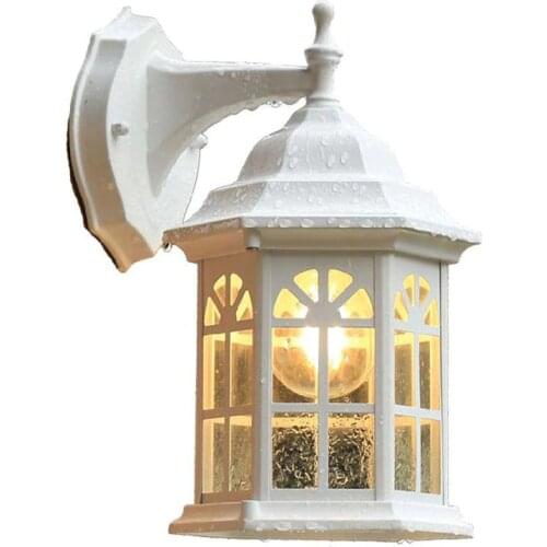 Nordic lamps and lanterns simple balcony wall lamp outdoor waterproof terrace wall lamp villa outdoor corridor store decoration