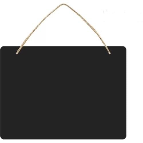 17*23cm Sorting Board Mimi Message Price Sign Board Writing Board Pop Store Price Showing Hanging Black Board