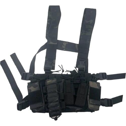 Tactical Hunting Vest Airsoft Paintball Carrier Strike chaleco chest rig Pack Pouch Light Weight vest