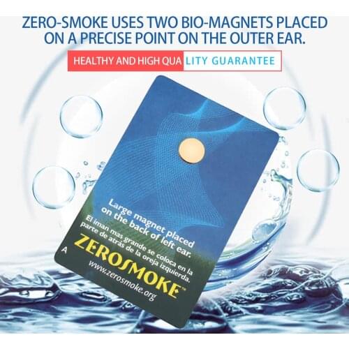 Professional High Quality Health Care Magnet Auricular Quit Smoking Acupressure Patch No Cigarettes Health Therapy