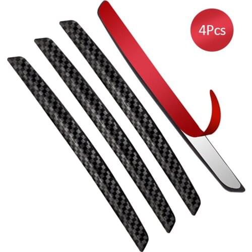 Universal Car Door Anti-collision Protector Bar Black Edge Protection Guards Buffer Trim Anti-Scratch Protection Strip Sticker