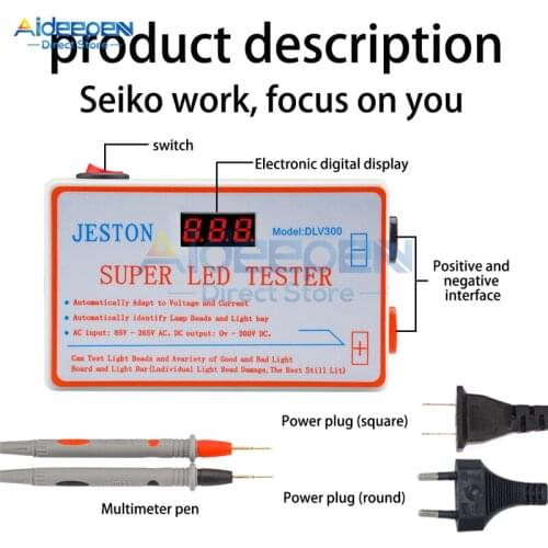 0-330V Output TV LED Tester TV Backlight Tester Meter Repair Tool Lamp Beads Strip Multipurpose LED Strips Beads Test Tools