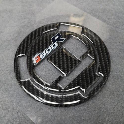 Motorcycle High Quality 3D Resin For BMW F800R F800 R Gas Cap Pad Protector Decal Sticker Black Carbon Brazing Tank Pad