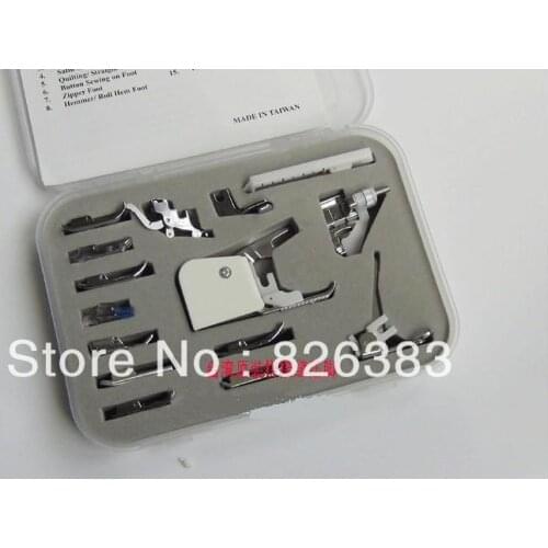 15PCS Household sewing machine presser feet with high quality