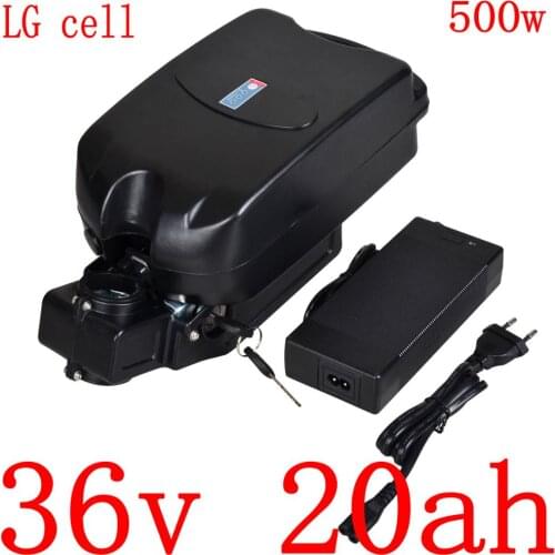 36V 500W 1000W Ebike Battery Pack 36V 20AH Electric Bicycle Battery 36V 10AH 13AH 14AH 17AH 20AH Lithium ion Battery use LG Cell