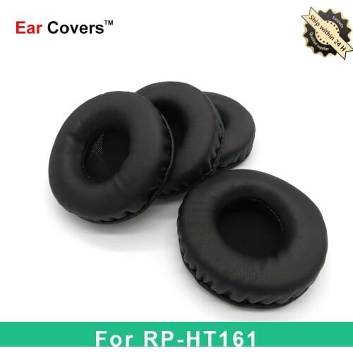 Ear Pads For Panasonic RP HT161 RP-HT161 Headphone Earpads Replacement Headset Ear Pad PU Leather Sponge Foam