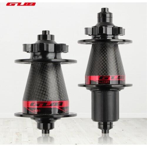 GUB 1421 Bike Hub Carbon Fiber Bicycle Hub Mtb Bike Hub Boost 32 Holes Rear Hub Bicycle Front Hub 4 Bearing 8/9/10/11/12/13Speed