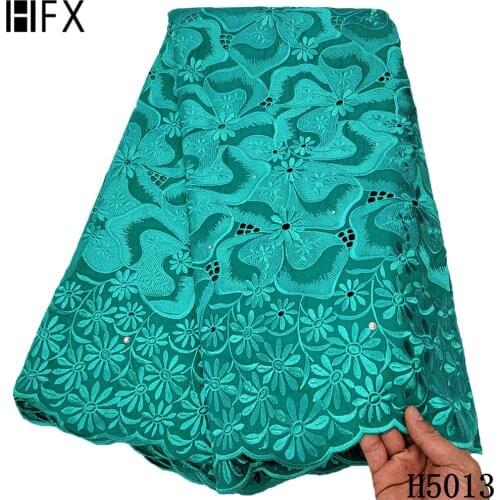 HFX Lace Fabric Swiss Voile Lace In Switzerland 2021 Soft Embroidered Brode Lace Fabric Swiss Voile In Switzerland 5 yards