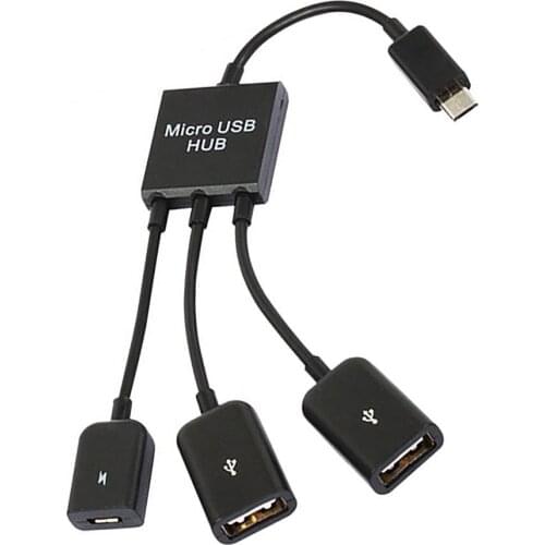 3 In1 Adapter Cable Type-C Male To Female Micro OTG USB Port For Android Smart Phone Tablet USB Flash Disk Gaming Mouse Keyboard