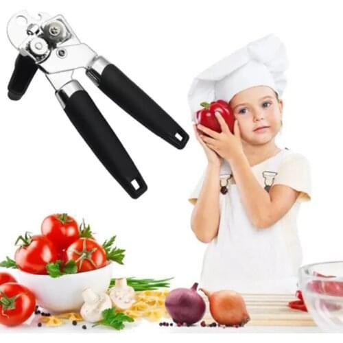 1pc Stainless Steel Cans Opener Tin Professional Manual Can Opener Cut