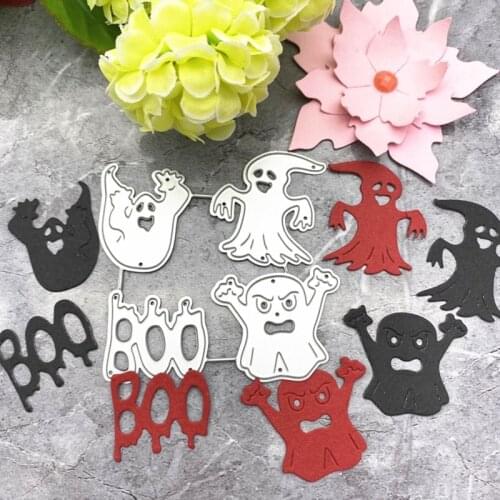 Halloween Ghost Metal Cutting Dies Stencil Scrapbooking DIY Album Stamp Emboss