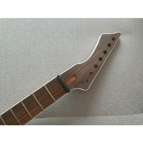Unfinished Mahogany 7 string Electric Guitar Neck Rosewood Fretboard 24 Fret