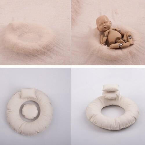 Newborn Baby Photography Prop Baby Posing Pillow Cushion Pad Photoshoot