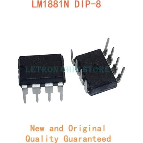 10PCS LM1881N DIP8 LM1881 1881N 1881 DIP-8 DIP new and original IC Chipset