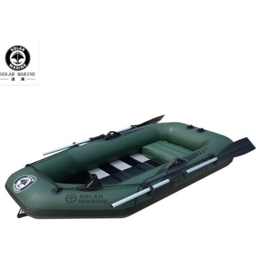 Single Fishing Boat PVC Standable Inflatable Kayak With Free Accessories For Outdoor Water Sports Factory Outlets