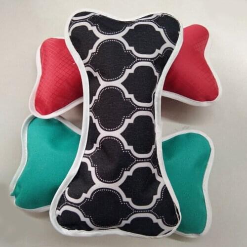 Dog Squeaky Toy Bone Shape Oxford Cloth Toy Chewable Dog Teeth Cleaning Toy Dog Bite Toy Dog Pillow Pet Dog Bite Toy Legendog